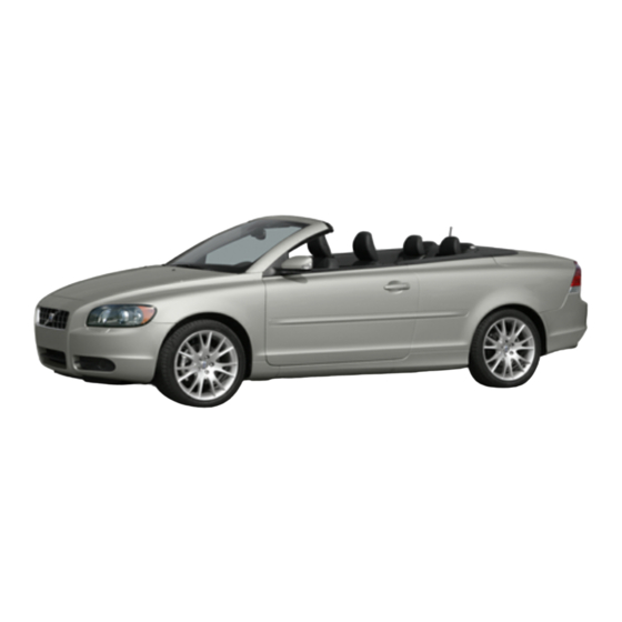 Volvo C70 2006 Owner's Manual