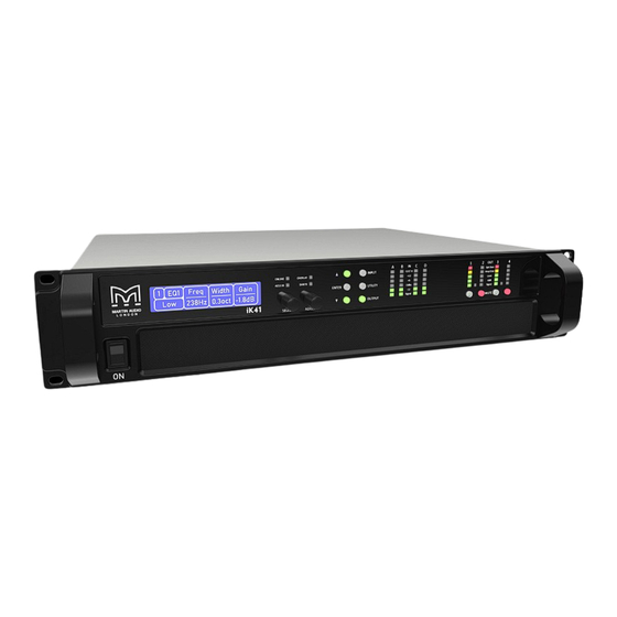 Martin Audio iK41 User Manual