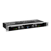 Behringer MU-A043666 Quick Start Manual