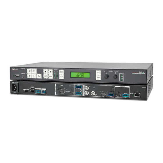 Extron electronics SMP 351 User Manual