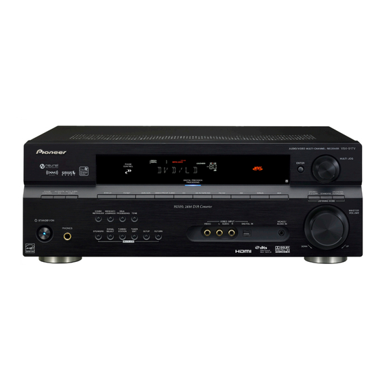 Pioneer VSX-917-S Specifications