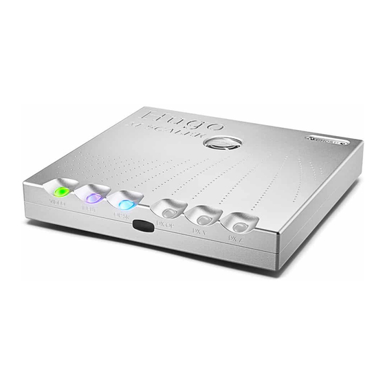 Chord HUGO M Scaler Quick Start Manual