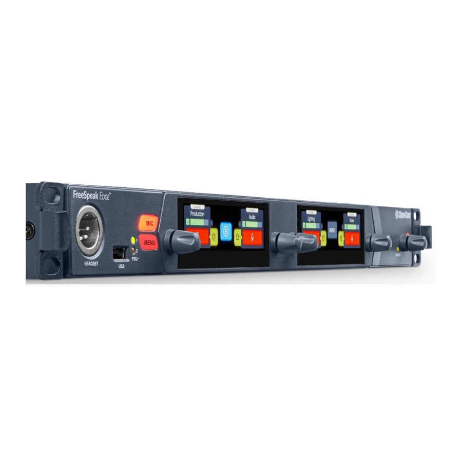 HME Clear-Com FreeSpeak Edge User Manual