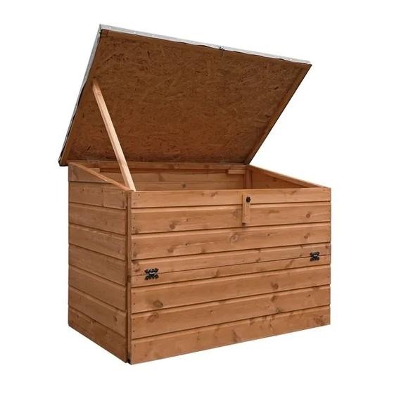 Mercia Garden Products 01PTSHPCHEST-V1 General Instructions Manual