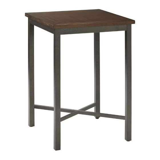 Homestyles Cabin Creek 5411-351 Assembly Instructions