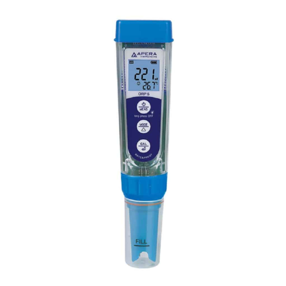 Apera Instruments Premium ORP5 Manual