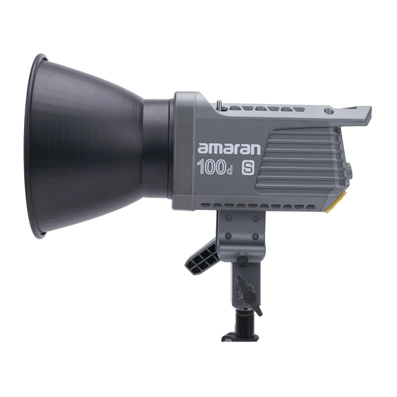 Aputure amaran 100d S Product Manual