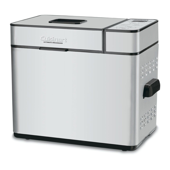 Cuisinart BMKR-200 Series Instruction Booklet