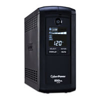 CyberPower CP1500AVRLCD User Manual