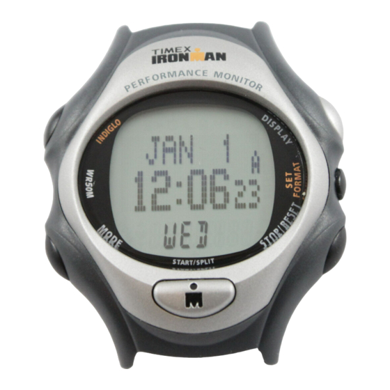 Timex Performance Watch User Manual