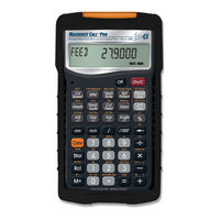 Calculated Industries Machinist Calc Pro 4087 User Manual