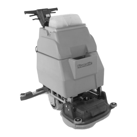 Numatic TTB 345S Operating Instructions Manual