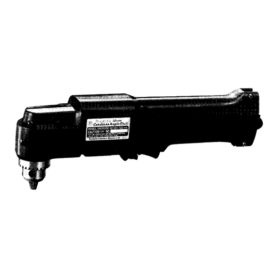 Makita DA3000D Instruction Manual