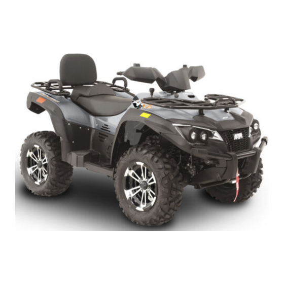 Argo Explorer XRT 1000 LE Owner's Manual
