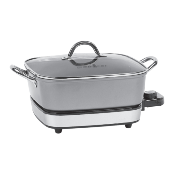 Copper Chef TXG-055B Owner's Manual
