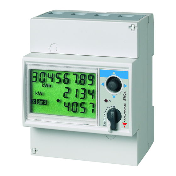 CARLO GAVAZZI EM24 E1 User Manual