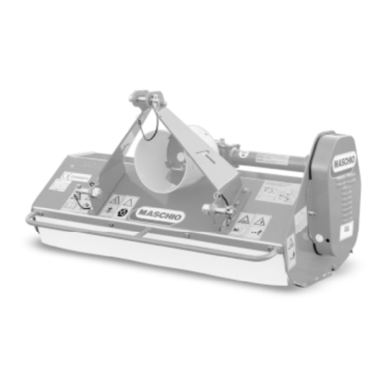 Maschio BA series Use And Maintenance / Spare Parts