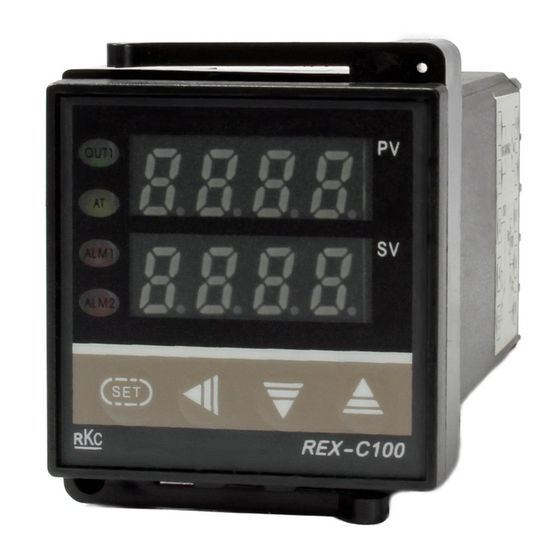 RKC INSTRUMENT REX - C100 Manuals