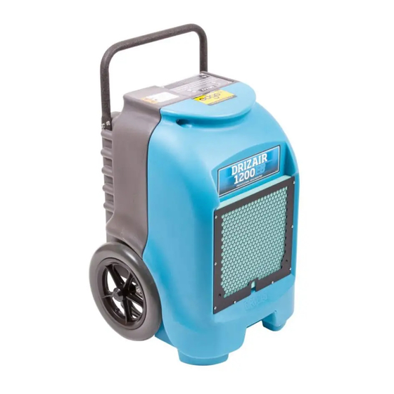 Dri-Eaz DrizAir 1200EB Owner's Manual