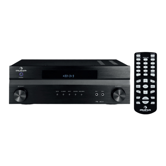 auna multimedia AV2-H338 Manual