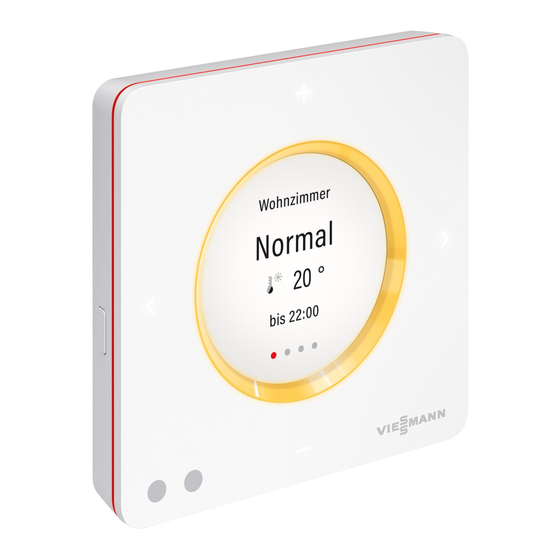 Viessmann Vitotrol 300-E Remote Control Manuals