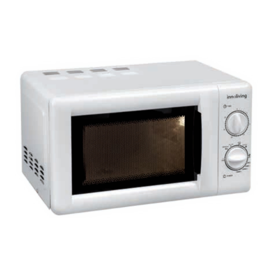 User Manuals: INNOLIVING INN-859 Microwave Oven