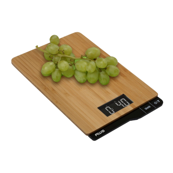 AWS ECOWEIGH Series User Manual