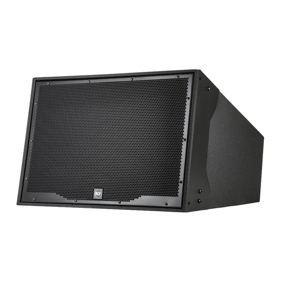 RCF HL 2240 Owner's Manual