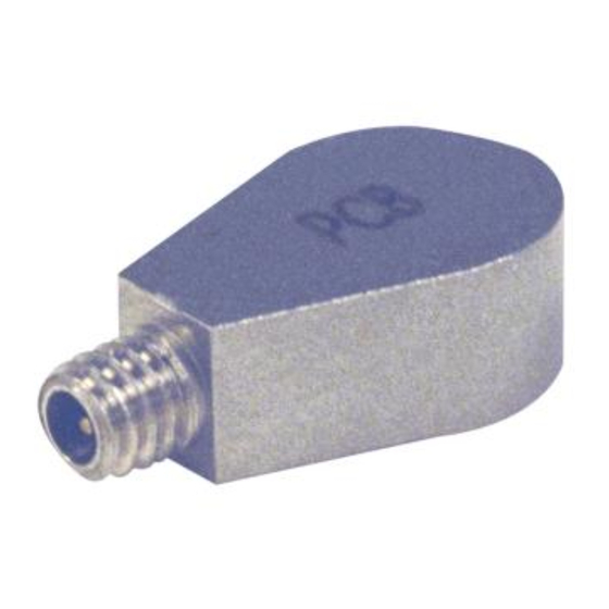 PCB Piezotronics HT352A21/NC Installation And Operating Manual