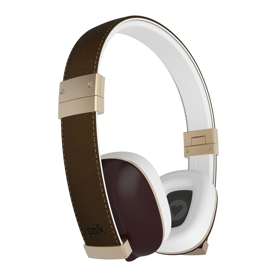 Polk Audio Hinge Owner's Manual