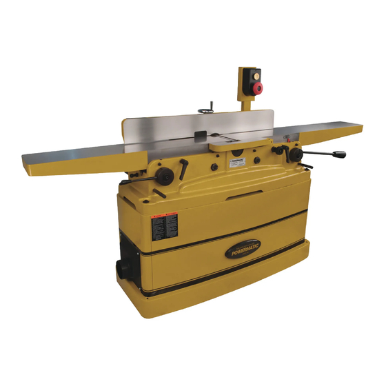 Powermatic PJ-882 Operating Instructions And Parts Manual