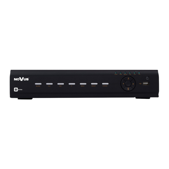 Novus NDR-BA5104 User Manual