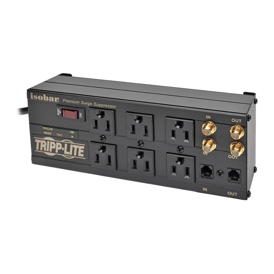 Tripp Lite ISOBAR6DBS Manual