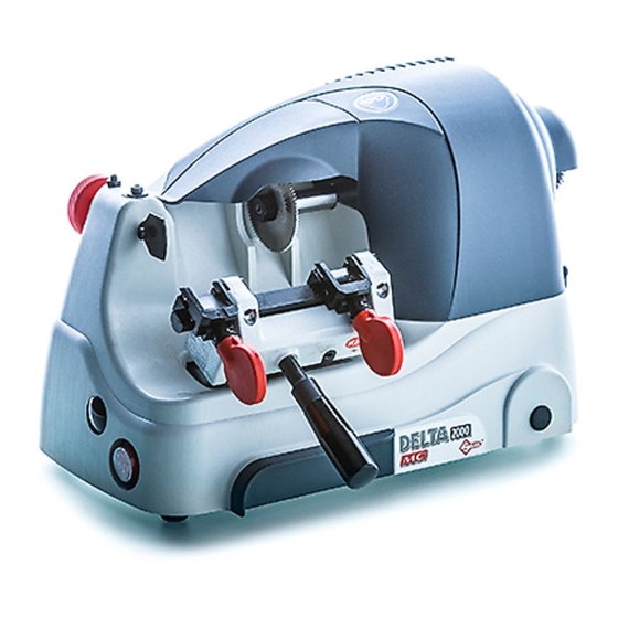 Silca Delta 2000 MC Operating Manual