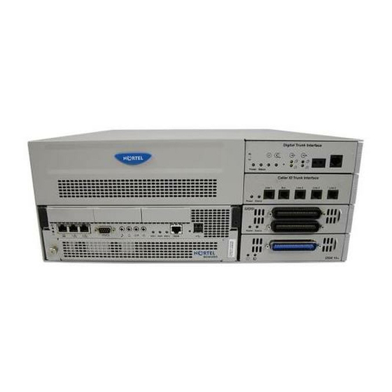 Nortel BCM450 Maintenance Manual