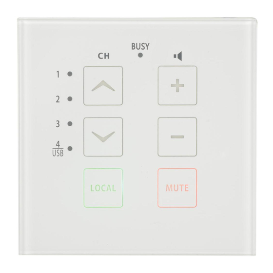 Adastra TR86 User Manual