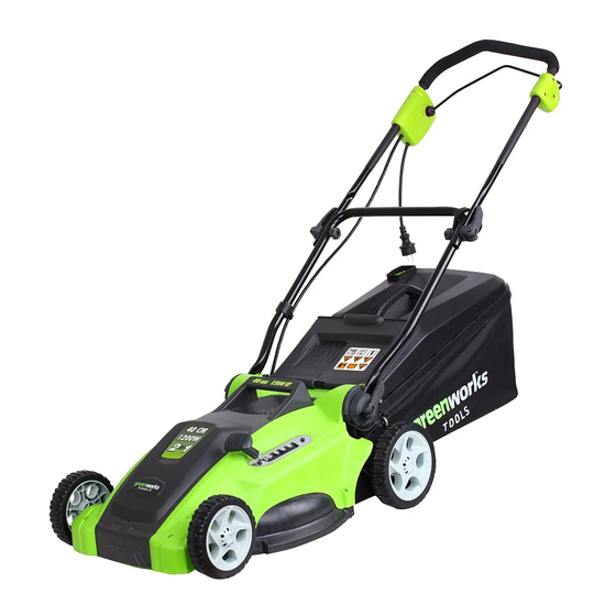 GreenWorks 25147 Manual