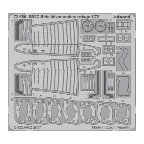 Eduard 72 656 Quick Start Manual