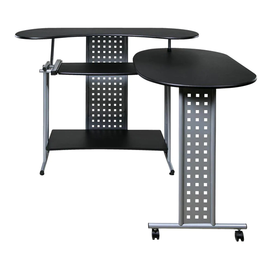 Comfort Products Onespace REGALLO EXPANDABLE L-SHAPED COMPUTER DESK 50-100705 Assembly Instructions Manual