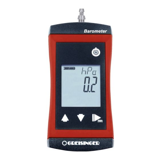 GREISINGER G 1114 Operating Manual