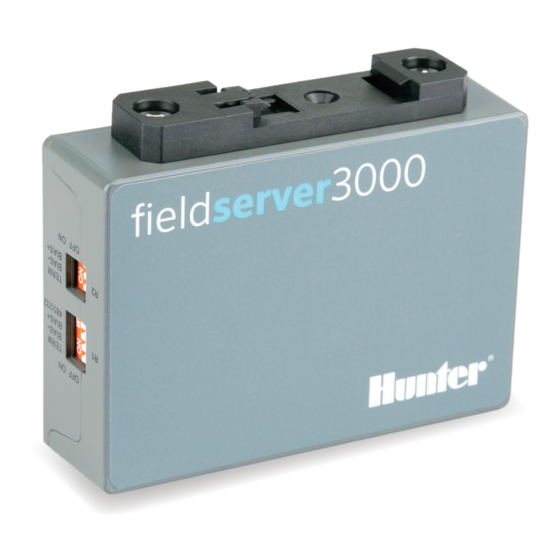 Hunter Field Server 3000 Owner's Manual