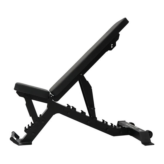 Force USA PRO FID BENCH Owner's Manual