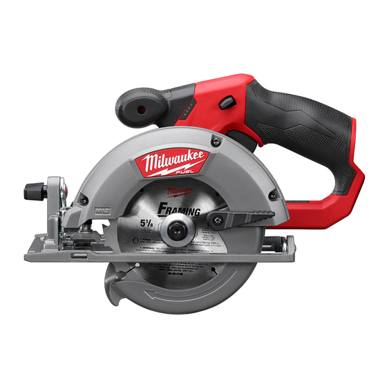 Milwaukee M12 FUEL 2530-20 Operator's Manual