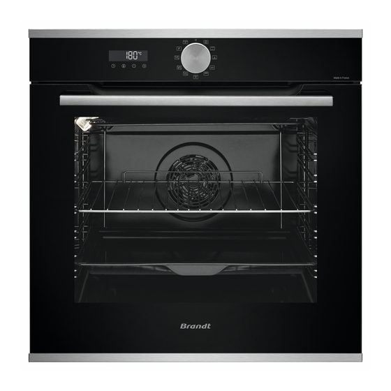 Brandt BFP7554LX User Instructions