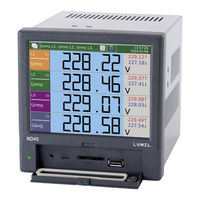Lumel ND45 User Manual & Quick Start