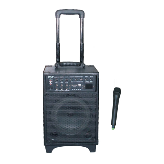 Pyle PWMA-430U Manual