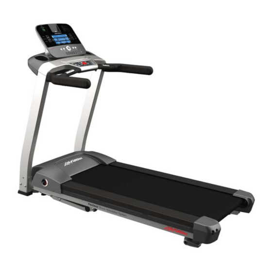 Life Fitness F3 Assembly & User Manual