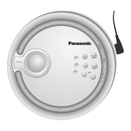 Panasonic SL-SX320 Operating Instructions