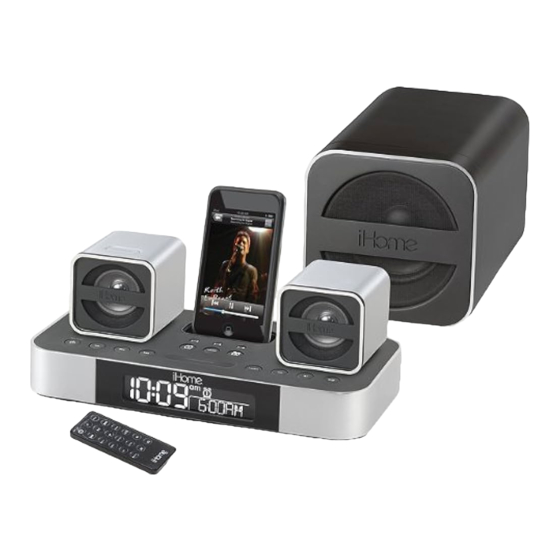 iHome iH51 Product Manual