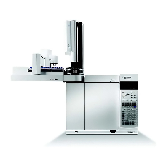 Agilent Technologies 7890A Operating Manual